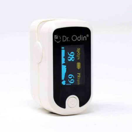 Dr Odin FS20E Fingertip Pulse Oximeter + PI with OLED Display & Alarm Alert Function