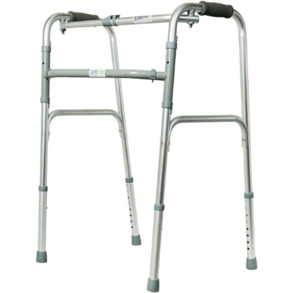 Entros Premium Light Weight Aluminum Height Adjustable Reciprocal Folding Walker