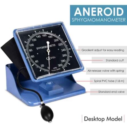 Divine Medicare Blue Desk Blood Pressure Monitor