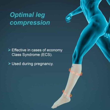 Tynor Compression Garment Leg Below Knee Closed Toe Support