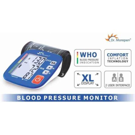 Dr. Morepen Blue Extra Large Display BP Monitor