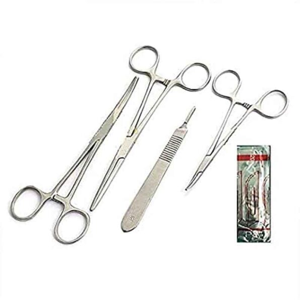 Forgesy 4 Pcs Surgical Instrument Set