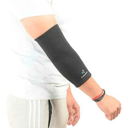 K Squarians Neoprene Black Elbow Sleeves Band