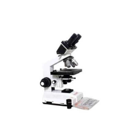 Gemko Labwell Metal White & Black Binocular Microscope