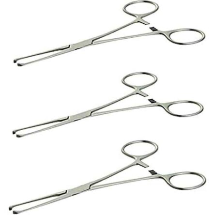 HIT CLASSIC 3 Pcs 4 inch Stainless Steel Alice Tissue Forceps Set