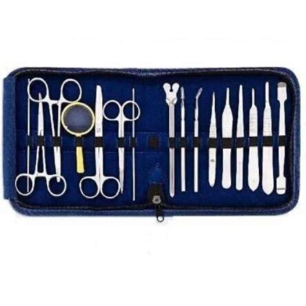 Forgesy 17 Pcs Stainless Steel Advanced Surgical Dissection Kit