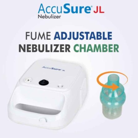 AccuSure JL Nebulizer Piston Compressor Nebulizer Machine with Mouth Piece