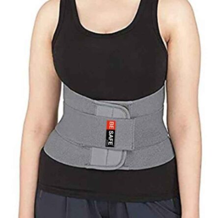 Besafe Forever Neoprene Grey Lumbo Sacral Orthopedic Support Waist Belt for Lower Back Pain