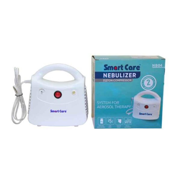 Smart Care 40W White Nebulizer Piston Compressor