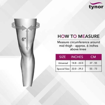 Tynor Universal Adjustable Knee Immobilizer