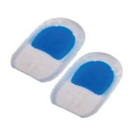 Vissco Universal Silicone Heel Pad with Blue Dot