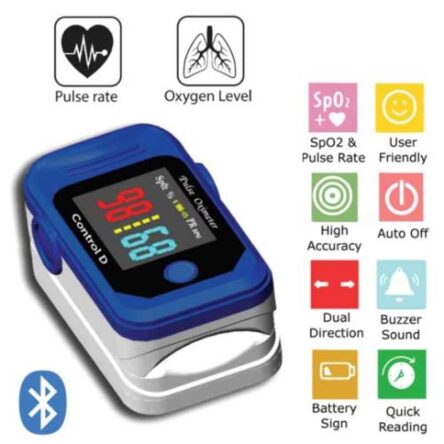 Control D Bluetooth Pulse Oximeter (Pack of 3)