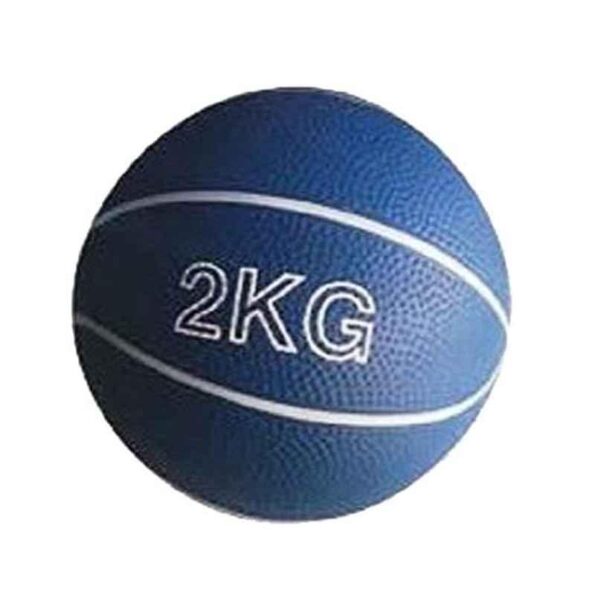 Arnav 2kg Rubber Medicine Exercise Soft Ball & No Bounce Yoga Cross Fit