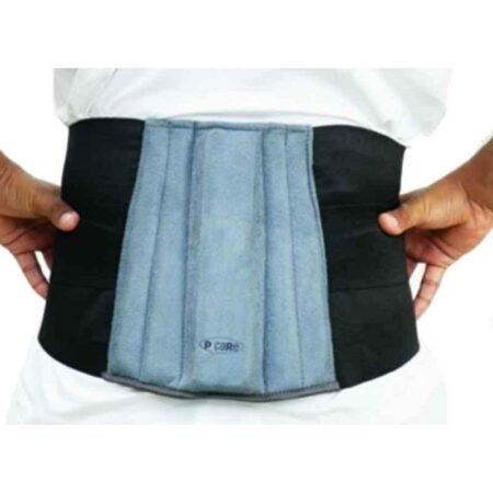 P+caRe Grey & Black Lumbar Support