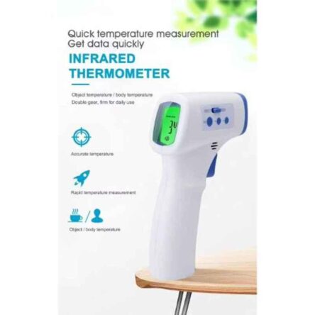 Sahyog Wellness White & Blue Non-Contact Forehead IR Thermometer