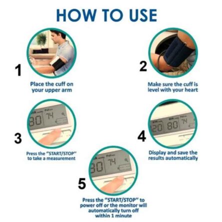 Equinox Digital Blood Pressure Monitor