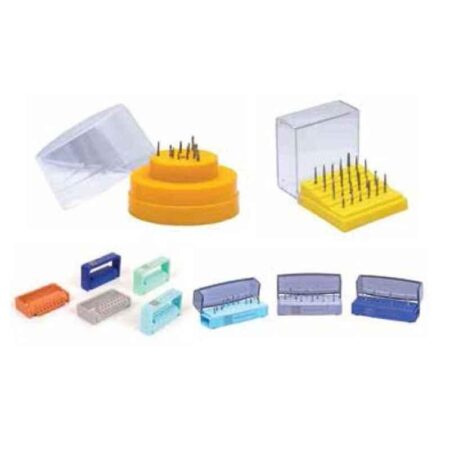 Oro 74x60x36mm 24 Slot Square Bur Holder
