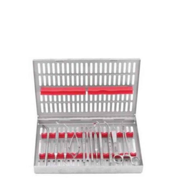 GDC 12 Pcs Perio Surgical with Cassette Set