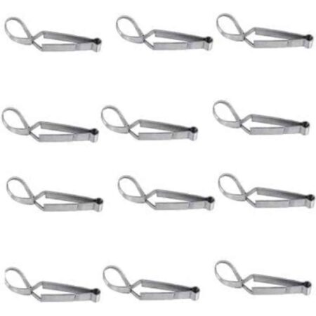 Forgesy 5 inch Stainless Steel Towel Clip Forceps