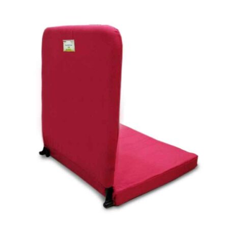 Kawachi Pink Meditation & Yoga Floor Chair with Back Support