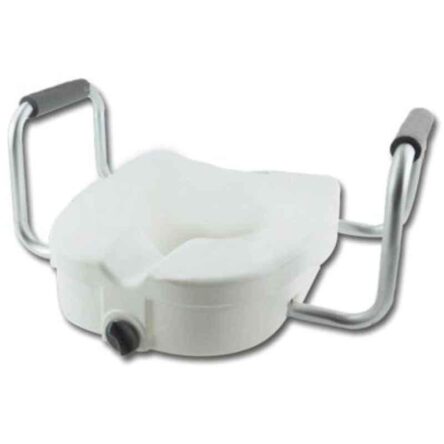 Entros 160kg 3 In 1 165mm Raised Toilet Seat with Arm Rest