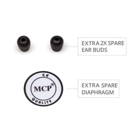 MCP Premium Matte Black Single Head Stethoscope