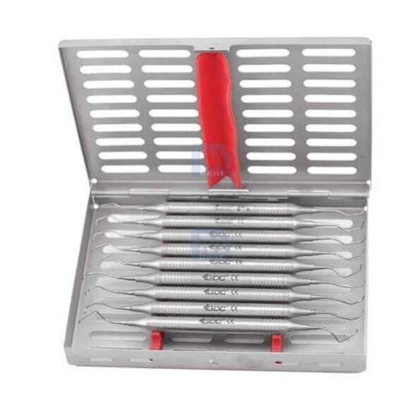GDC 9 Pcs Gracey Curettes Instruments Set
