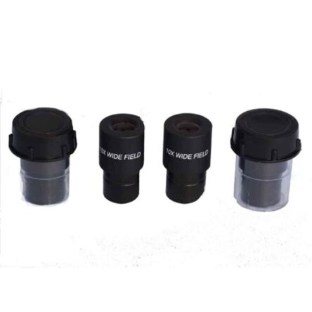 ESAW 2 Pcs 10x 23mm Widefield Microscope Eyepiece Set