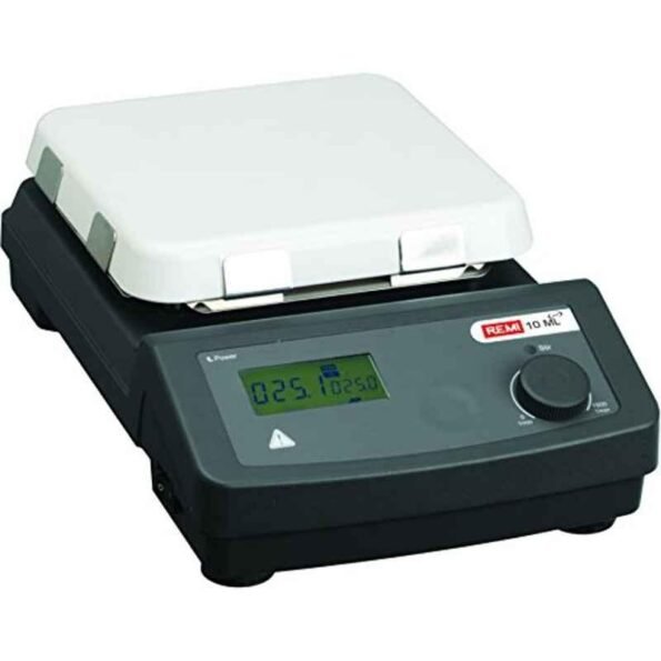 Remi 20L Magnetic Stirrer with Stainless Steel Top Plate without Hot Plate & Lcd Display of Speed Up to 1500 rpm