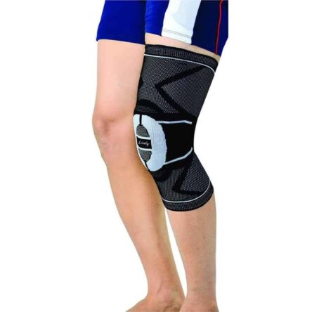 Lively Large 3D Knitted Right Knee Brace