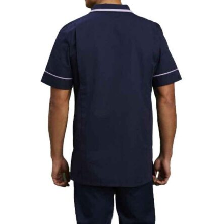 Superb Uniforms Polyester & Viscose Half Sleeves Nurse Tunic Top for Men