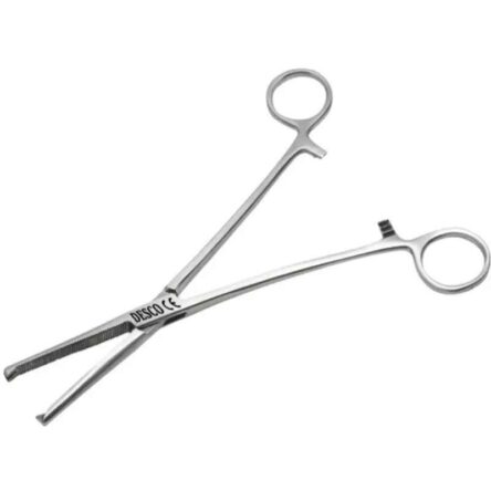 Desco 6 inch Stainless Steel Kocher Artery Straight Tissue Forceps