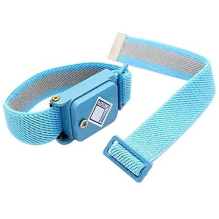 Otovon Sky Blue Polyurethane ESD Anti Static Cordless Wrist Band