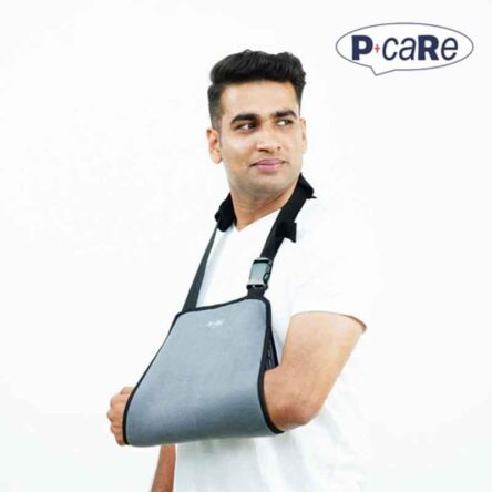 P+caRe Grey & Black Arm Sling