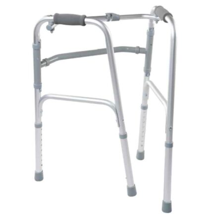 Entros 78-96cm Adjustable Height Reciprocating Folding Aluminium Walker