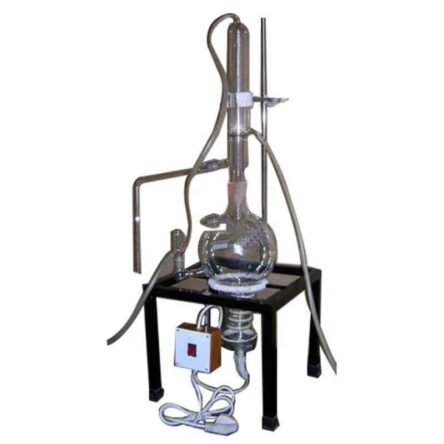 NSAW WDFD-10 2x10L Borosilicate Glass Double Flask Type Water Distillation Unit