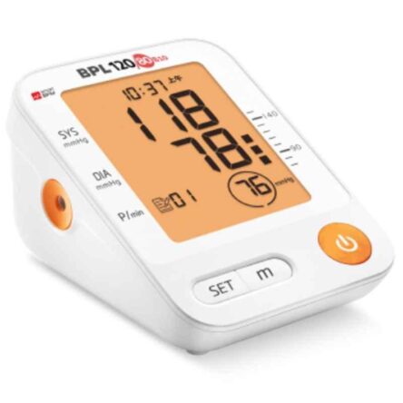BPL 120/80 B10 3.8 inch Orange Fully Automatic Digital Blood Pressure Monitor