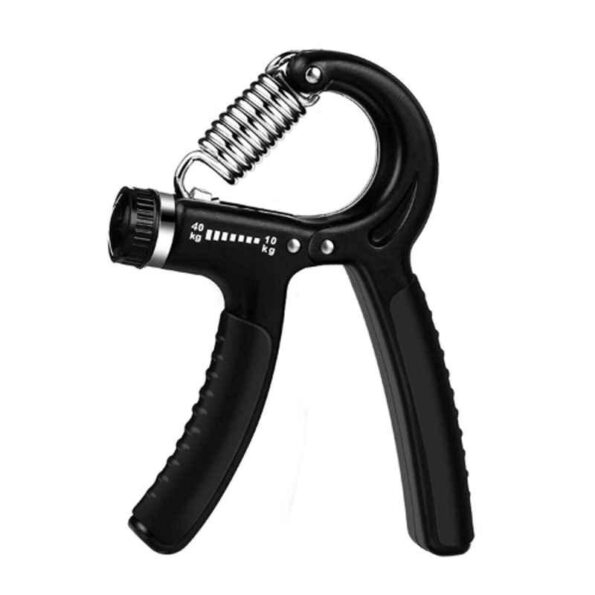 Strauss 21.5x14x4cm Plastic Black Adjustable Hand Grip Strengthener