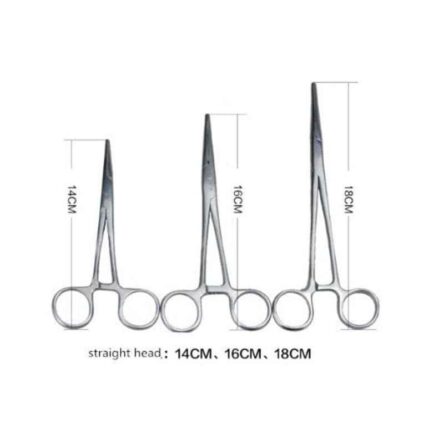 Forgesy 3 Pcs Stainless Steel Artery Forceps Set