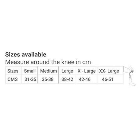 Dyna Double Extra Large Breathable Fabric Knee Cap