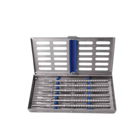 GDC 6 Pcs Osteotomes Flat with Cassette Set