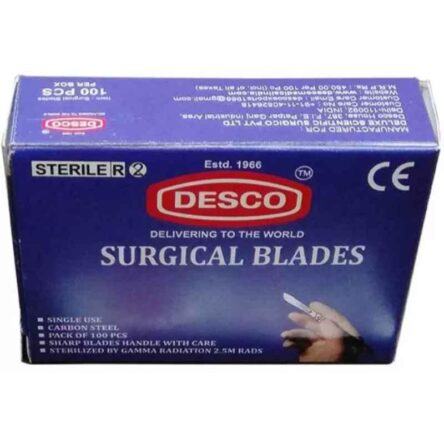 Desco Carbon Steel Surgical Scalpel Blades