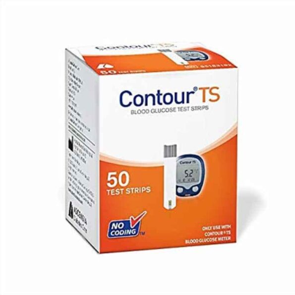 Contour 50 Pcs Glucometer Strips Box