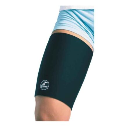 Cramer Black & Grey Medium Neoprene Reversible Thigh Support