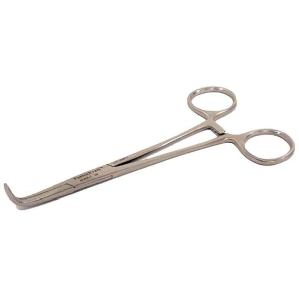 Forgesy NEO11 12 inch Silver Stainless Steel Curved Artery Forceps