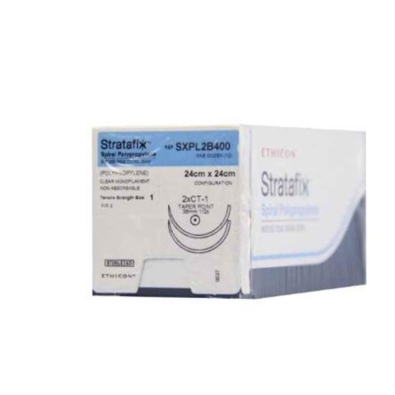 Ethicon SXPL2B400 12 Pcs 1 Undyed Stratafix Spiral Pdo Absorbable Suture Box
