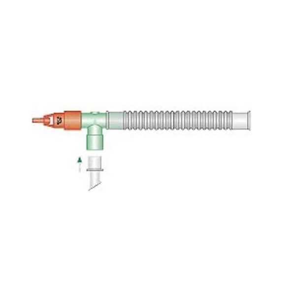 Intersurgical Oxygen Recovery T-Piece Kit with 15mm Expiratory Flextube & 40% Venturi Valve