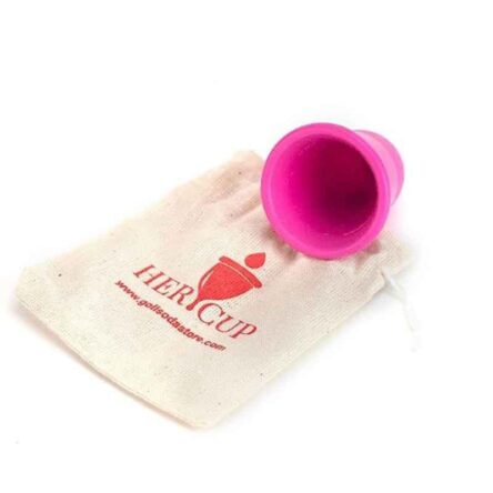 Goli Soda 25ml Silicone Pink Reusable Menstrual Cup for Women