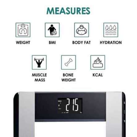 Equinox 180kg Transparent Body Composition Analyser