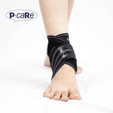 P+caRe Black Ankle Wrap